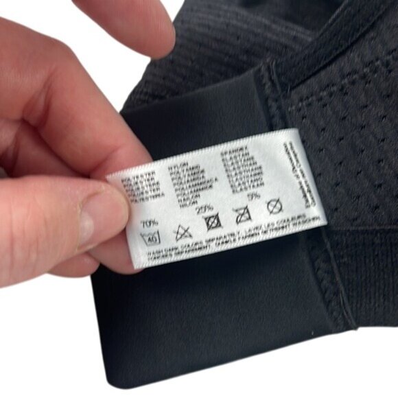 Glamorise Elite Performance Cami Sport Bra Black 50C No-Bounce Camisole Elite - Picture 10 of 10